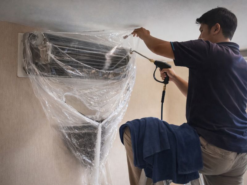 รับล้างแอร์สำนักงาน โรงงาน